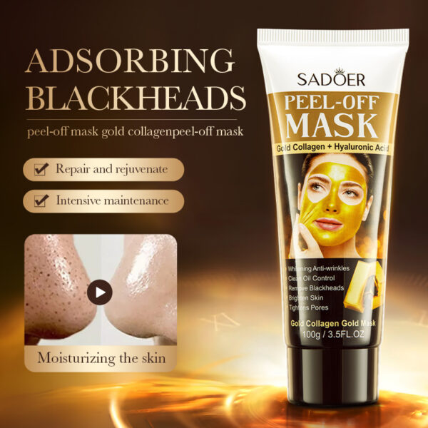 Aloe vera and charcoal peel off mask - Image 3