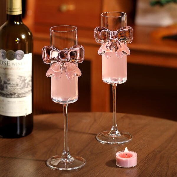 high-value butterfly goblet wine glasses - Image 3