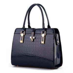 Taizhou women's bag stone pattern shiny leather large-capacity handbag bag commuting fashion platinum bags