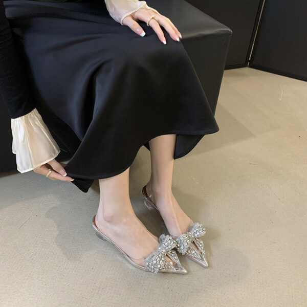 women's high-quality pointed heel - Image 2