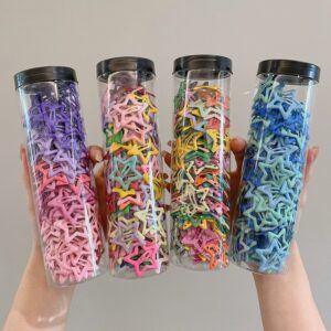 Star hairpins y2k dopamine kids hair ornament pentagram baby small hairpin side bangs cute bb clip
