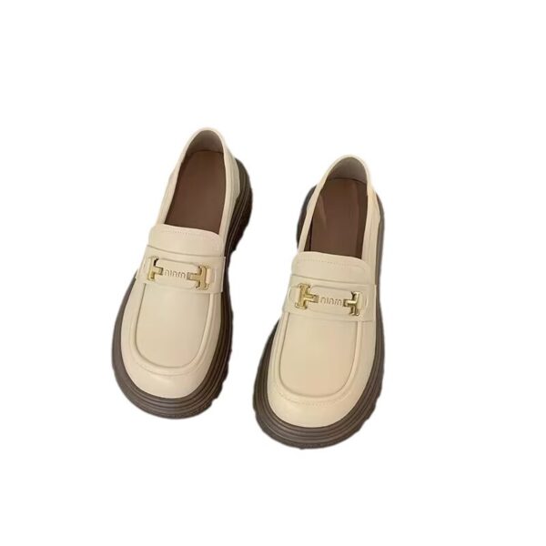 British Style Small Leather Shoes - Image 5