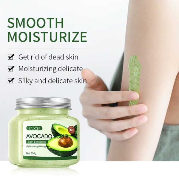 SADOER Exfoliating Fruit Bath Salt Scrub 350g - Image 5