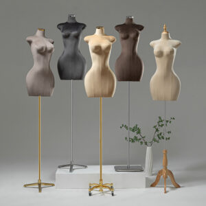 Plus-size female models clothing model props