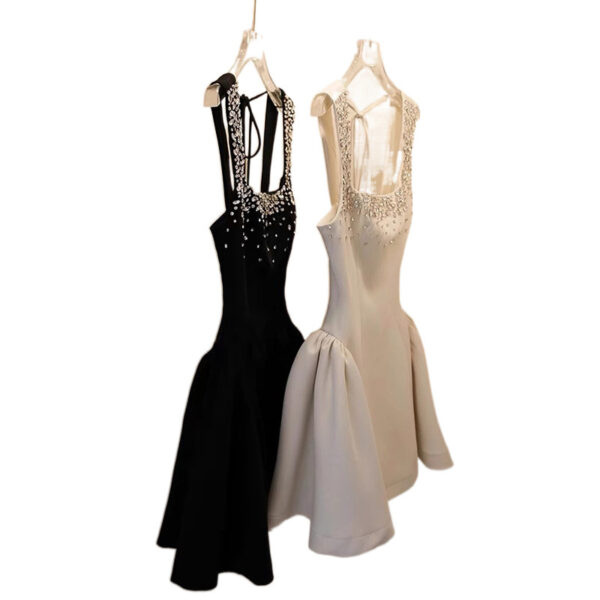 Diamond-studded dress - Image 5