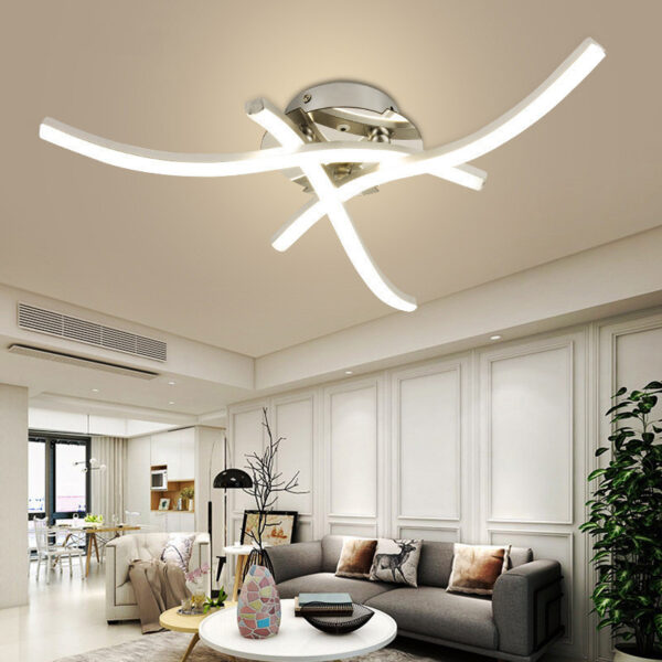 three-four prongs wave ceiling light - Image 2