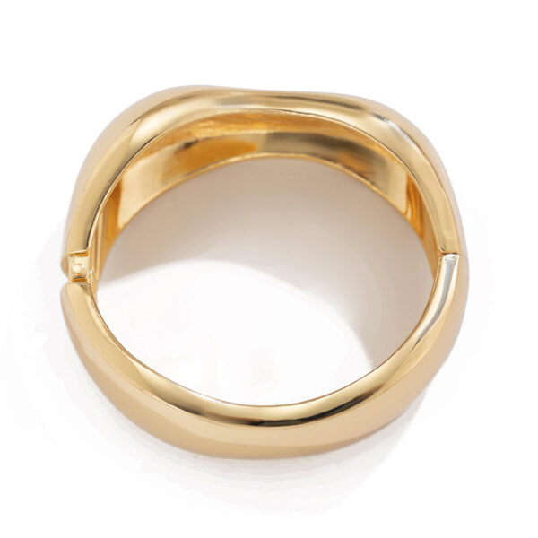 ins heavy industry design sense metallic glossy bracelet - Image 5