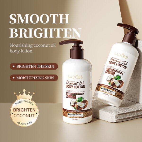 SADOER Smooth Coconut Hair Mask Shampoo - Image 3