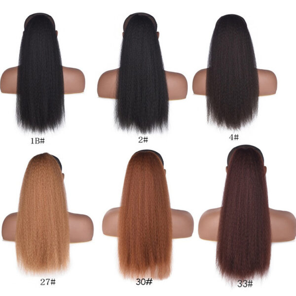 Yaki kinky Ponytail Wig - Image 3