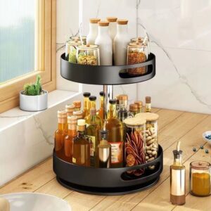 Kitchen spice shelves
