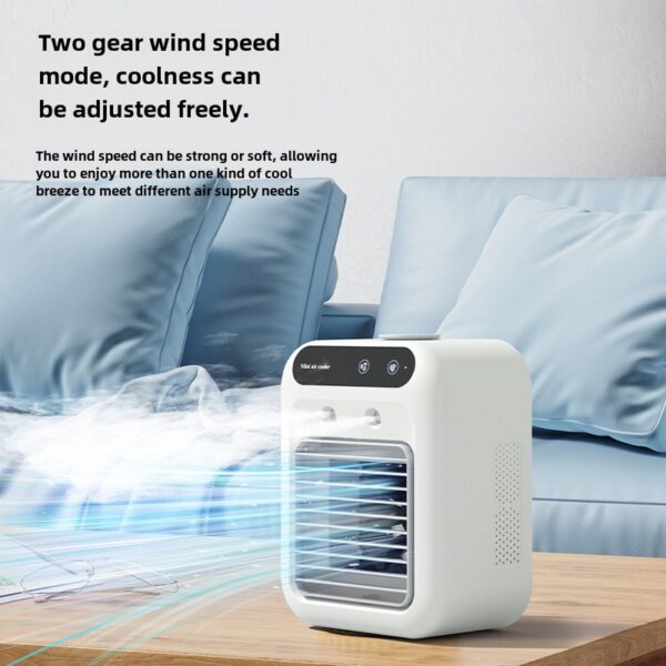 Desktop cooling fan with AC and humidifier - Image 2
