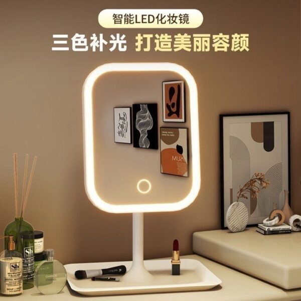 LED Internet celebrity makeup mirror with light