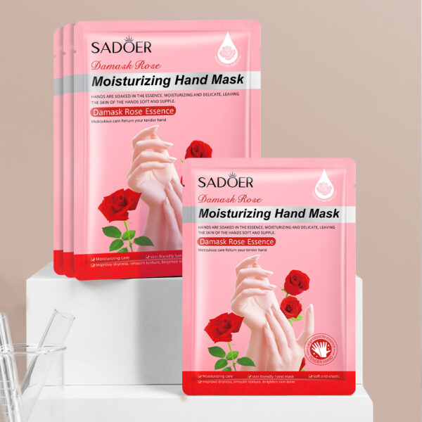 Rose Lavender Goat's Milk Hand Mask - Image 4