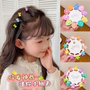 Children's bangs, broken hair, girls, baby hairpins, small grab clips, mini hairpins, baby hair accessories, headwear