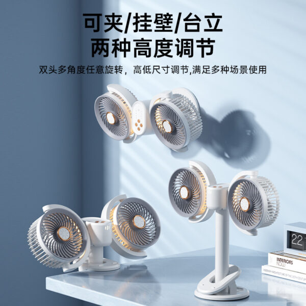 circulating outdoor digital display aromatherapy small fan - Image 4
