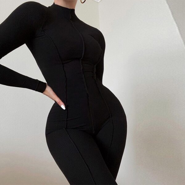 women's sexy long-sleeved jumpsuit