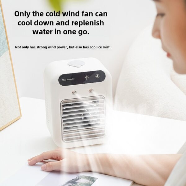 Desktop cooling fan with AC and humidifier - Image 4