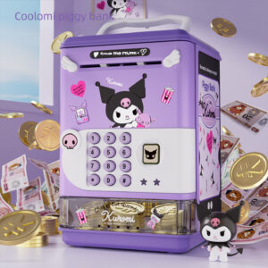 Sanrio Piggy Bank Toys 2025 New Culomi Accessible: Only in and out of the children's lockbox