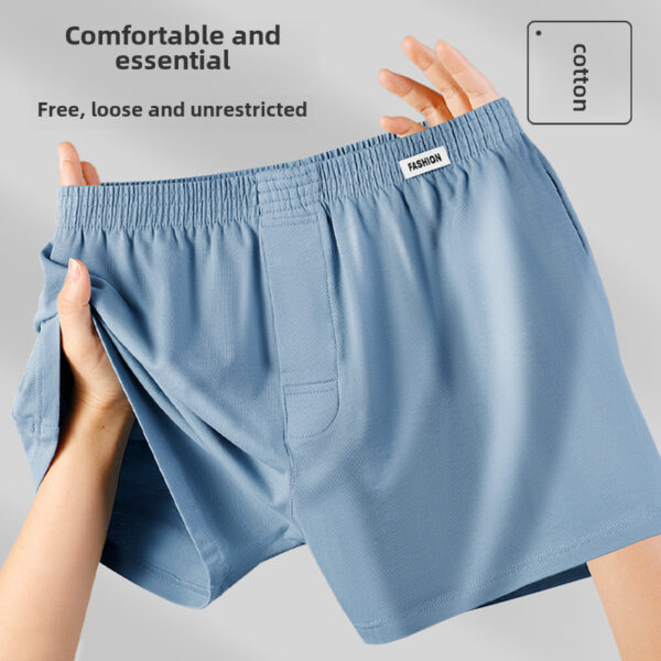men's cotton underwear boxer