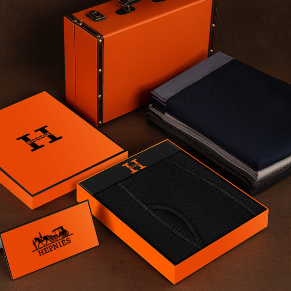 H wool silk men's pants - Image 2
