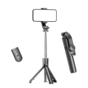 Selfie stick with bluetooth and timer