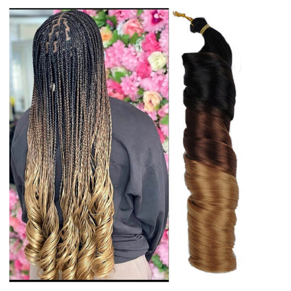 24inch Silky Curly Crochet