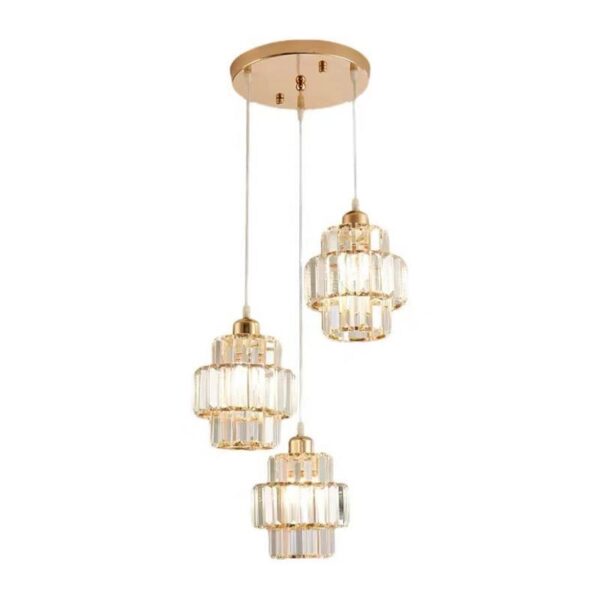 modern nordic glass chandelier - Image 5