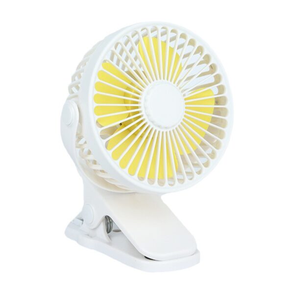USB mini desktop portable 360 silent clip fan - Image 5
