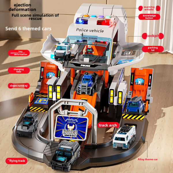 Children's large fire toy car variant 4 to 6 years old - Image 3