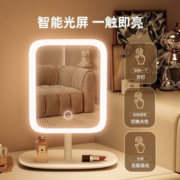 LED Internet celebrity makeup mirror with light - Image 2