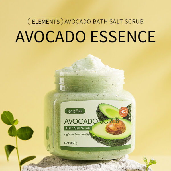 SADOER Exfoliating Fruit Bath Salt Scrub 350g - Image 3