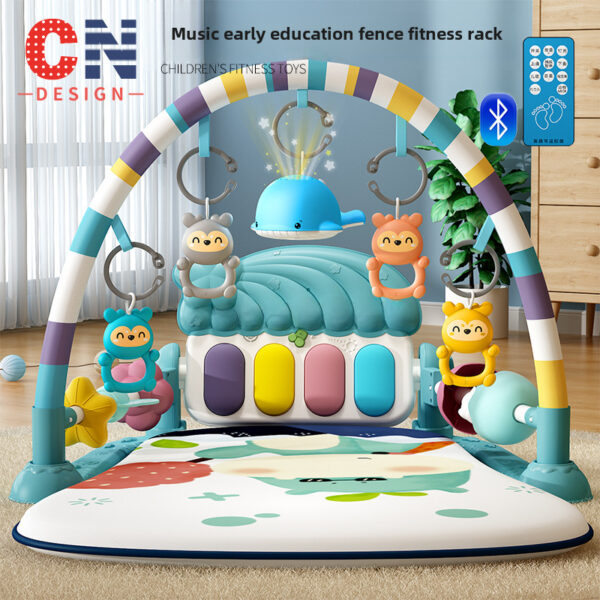 Pedal piano newborn baby toy 0-1 year old
