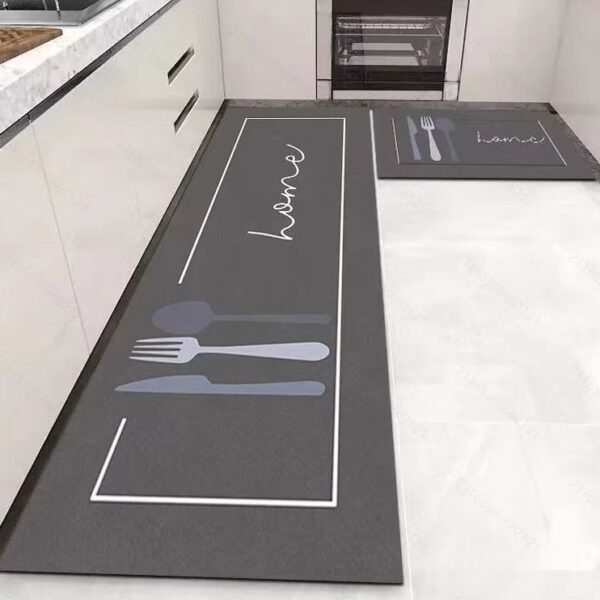 Nordic simple kitchen strip anti-slip floor mat - Image 3