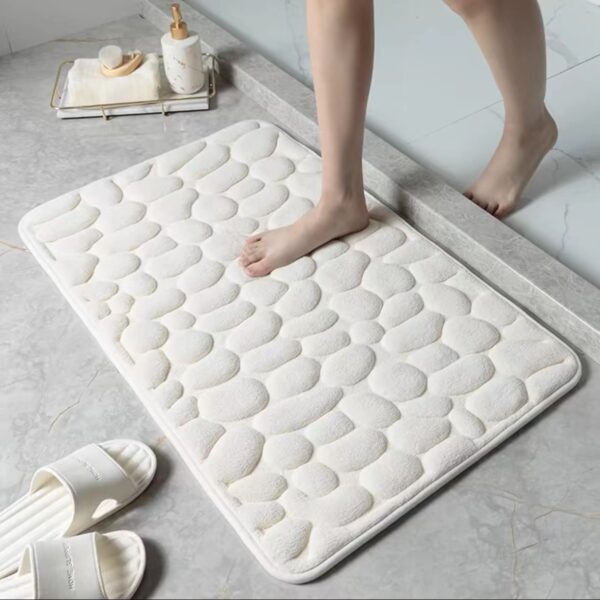 Goose heat thickened pin pebble embossed floor mat - Image 2