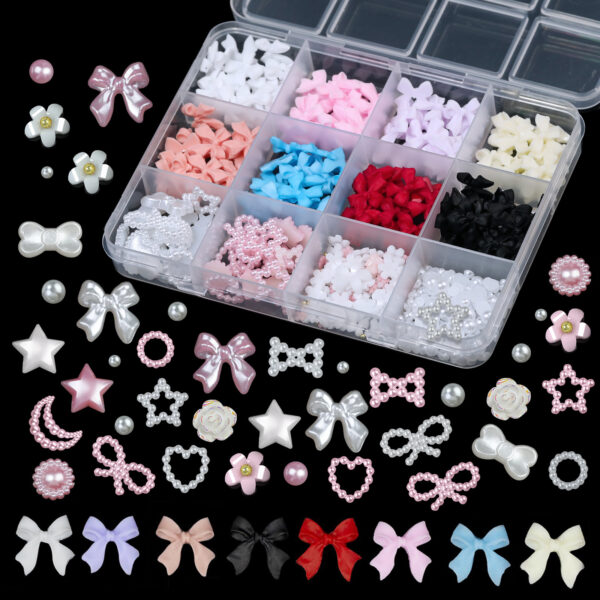 Butterfly nail art DIY jewelry set box - Image 4