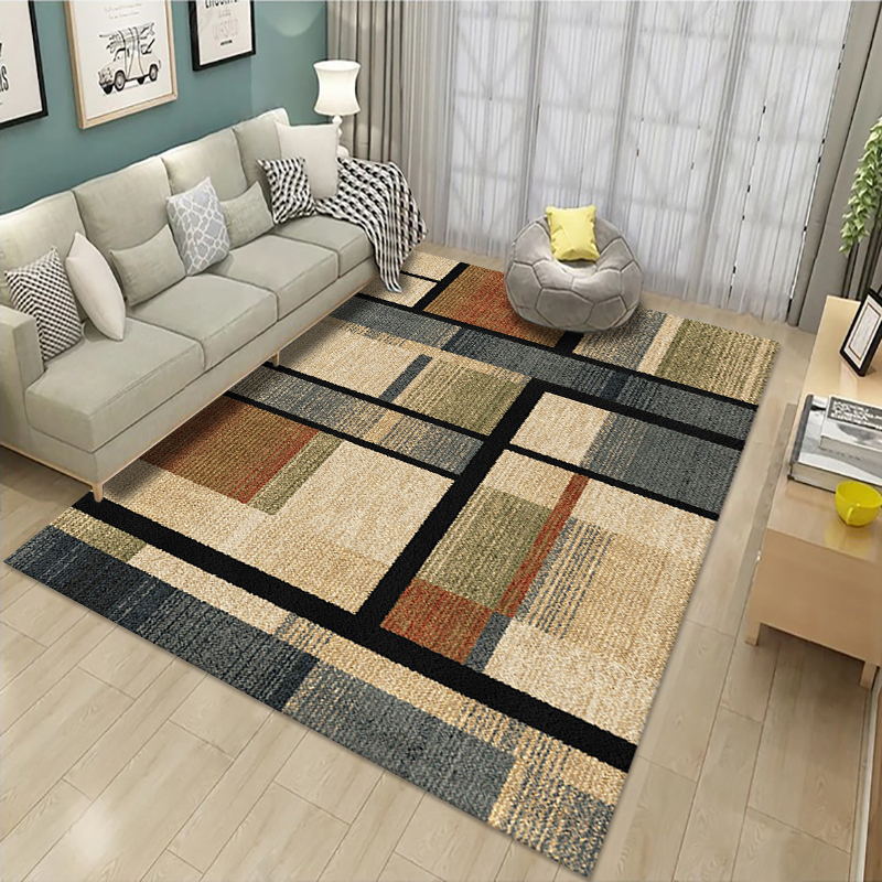 Living room carpet floor mats