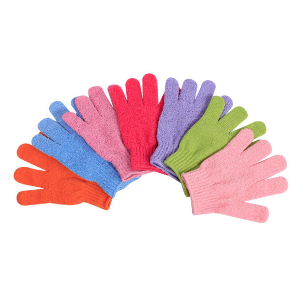 Five-finger rubbing back bath flower bath gloves - Image 3