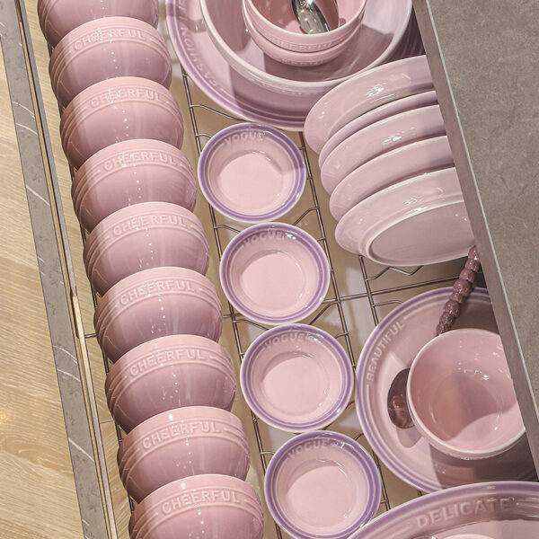 Gradient purple dish set - Image 4