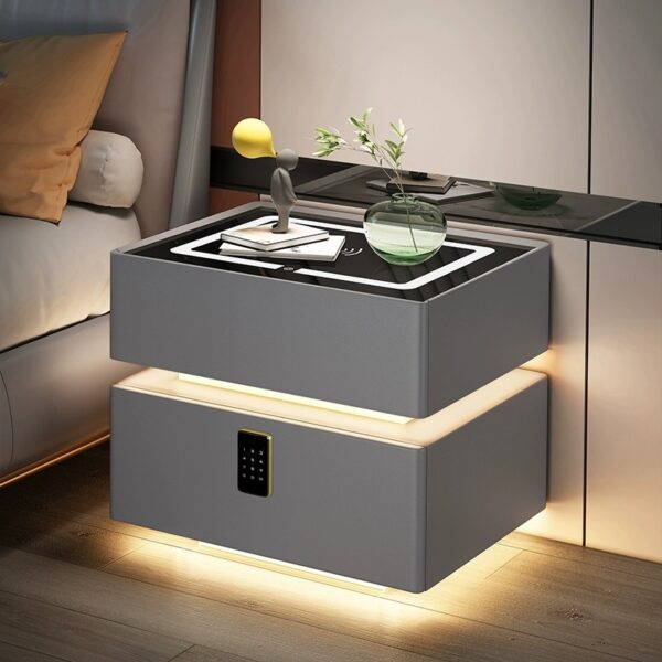 suspended modern smart bedside table - Image 3