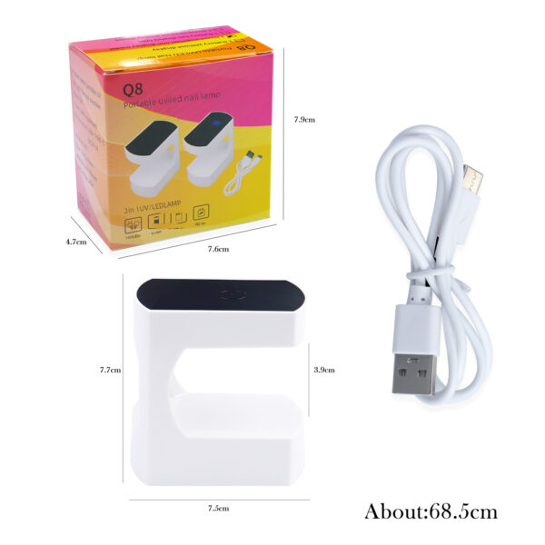 USB mini nail led UV light - Image 5