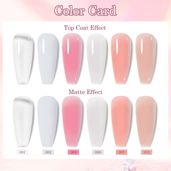 Nail art extension gel 15-piece set - Image 2