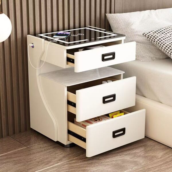 Smart bedside multifunctional table safe - Image 3