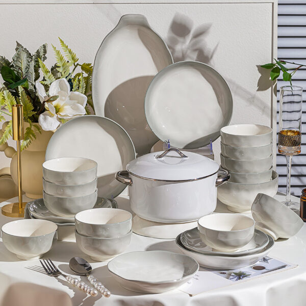 Luxury Kitchenware bowls and chopsticks full set