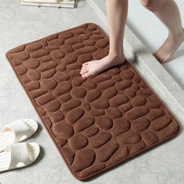 Goose heat thickened pin pebble embossed floor mat - Image 3