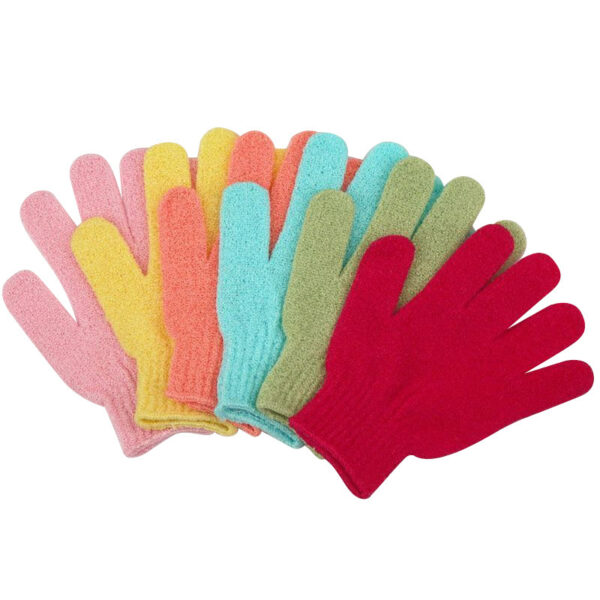 Five-finger rubbing back bath flower bath gloves - Image 2