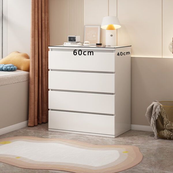 Modern minimalist bedside chest of drawers - Image 3