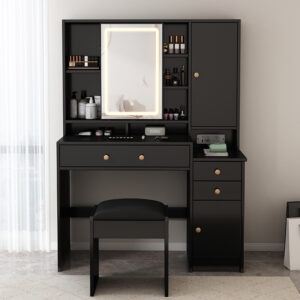 Dressing table multi-function dresser and makeup table