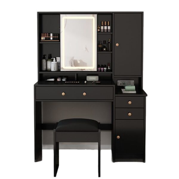 Dressing table multi-function dresser and makeup table - Image 5