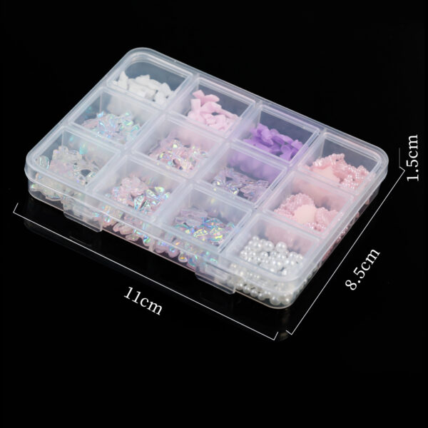 Butterfly nail art DIY jewelry set box - Image 5