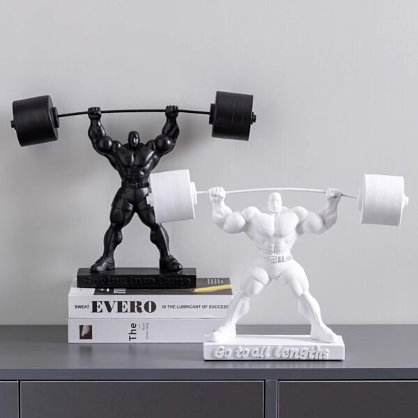 Bodybuilding model sports ornament
